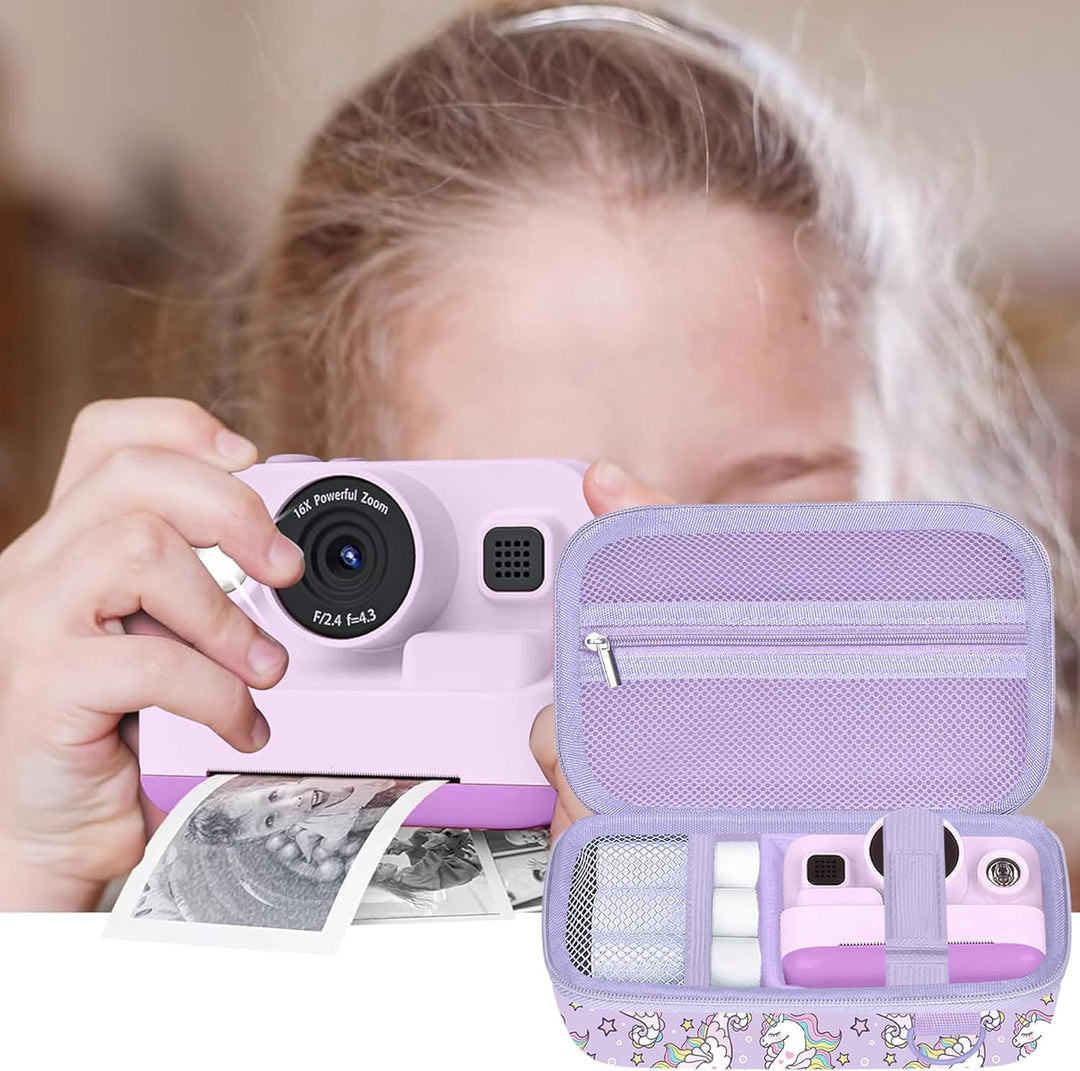 Leayjeen Kinderkamera Tasche Kompatibel mit HiMont/GREENKINDER/Hiievpu/CalineGam/Gofunly/AMCLID/ulew