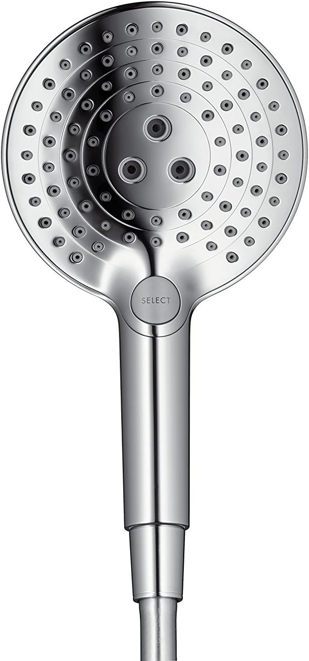 hansgrohe Raindance Select S 300 Duschsystem (3 Strahlarten) Chrom Chrom Kopfbrause mit 1 Strahlart