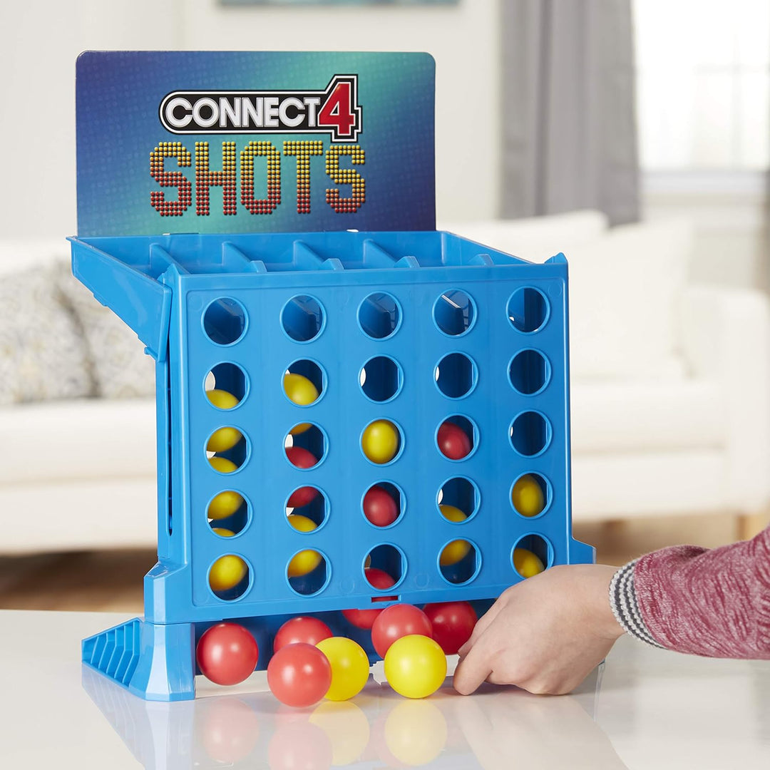 Hasbro E3578100 4 gewinnt Action, temporeiches Kinderspiel, 4 gewinnt Action