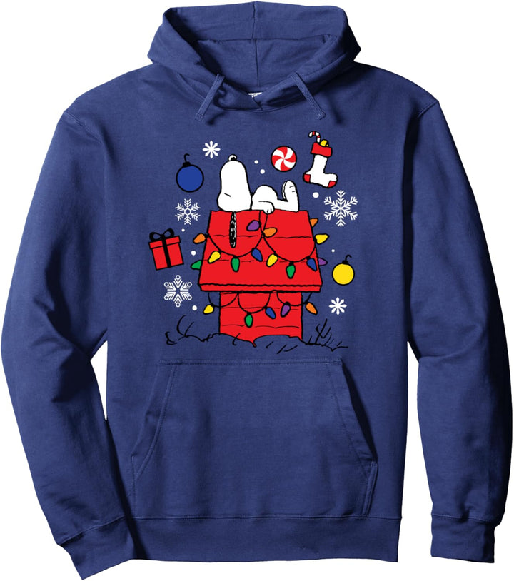 Peanuts Weihnachten Snoopy Träumen Pullover Hoodie