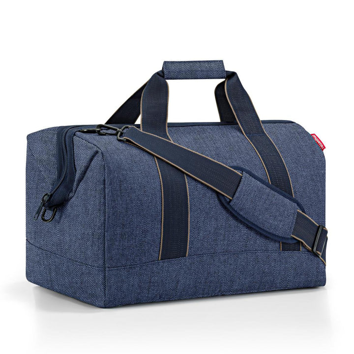 Reisenthel Allrounder-MT4113 Tasche Herringbone dark blue L