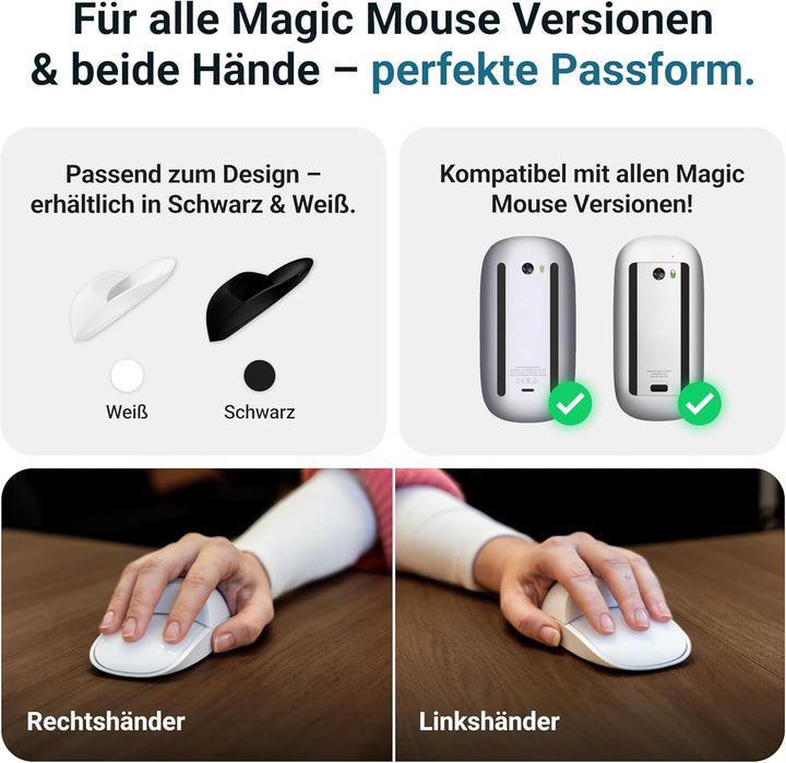 Magic Mouse Case für verbesserte Handhaltung | Das Magic Mouse Upgrade | Eine kompakte Hülle für die