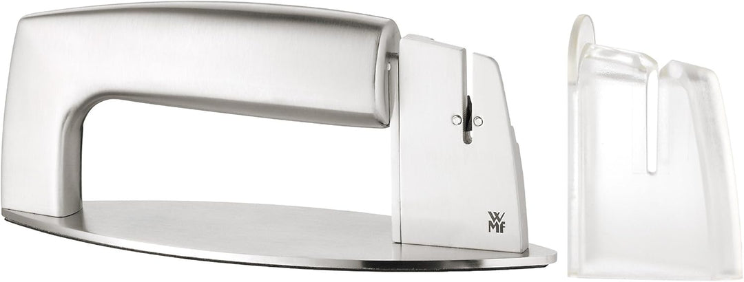 WMF Gourmet Messerschärfer, Schleifscheiben Hartmetall, Messerschleifer, Cromargan Edelstahl, Kunsts