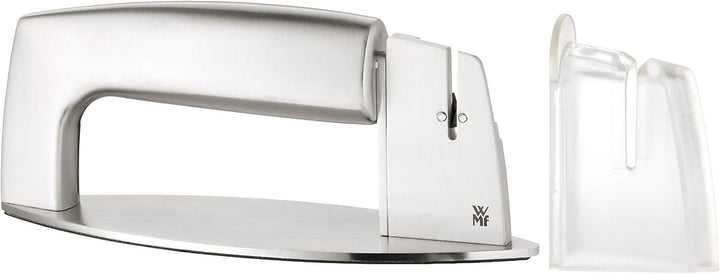 WMF Gourmet Messerschärfer, Schleifscheiben Hartmetall, Messerschleifer, Cromargan Edelstahl, Kunsts