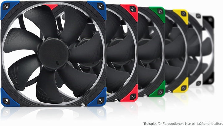 Noctua NF-A14 PWM chromax.black.swap, Leiser Premium-Lüfter, 4-Pin (140mm, Schwarz)