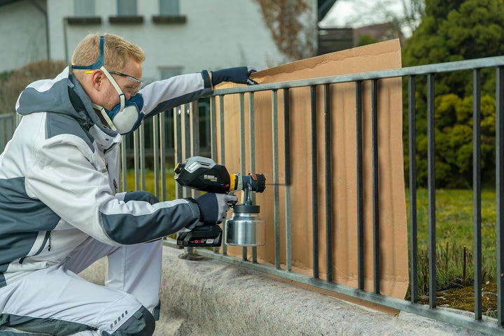 WAGNER FinishControl 4000 18V FineSpray - das Mobile XVLP Akku-Farbsprühsystem FC 4000 FineSpray (ka