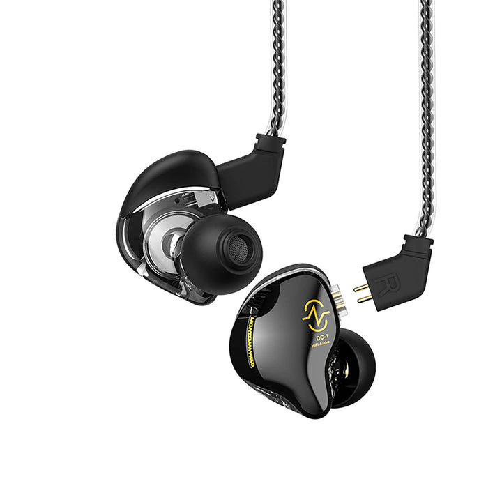 Yinyoo In Ear Monitor Kopfhörer CCZ Coffee Bean Over Ear Ohrhörer Kabelgebundener Kopfhörer mit 1DD