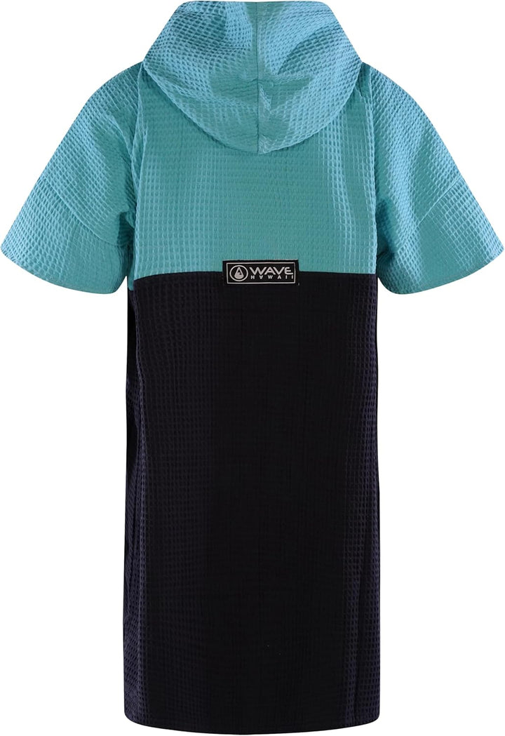 WAVE HAWAII Travel Poncho Pahoa Surfponcho Duschponcho Umkleidehilfe 100% Baumwolle für Damen Herren