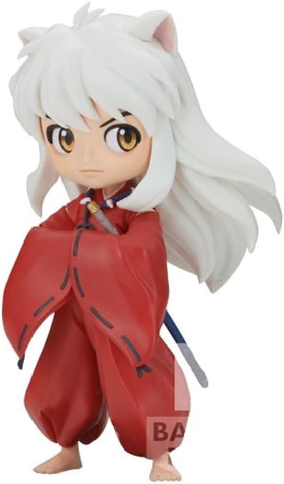 BANPRESTO Figur Q Posket Inuyasha, Inuyasha, 14 cm, Mehrfarbig BP88122