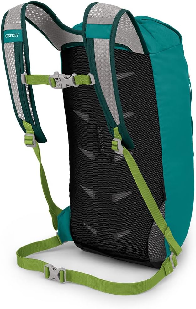 Osprey Europe Daylite Cinch Pack Backpack Escapade Green/Baikal Green, Escapade Green/Baikal Green