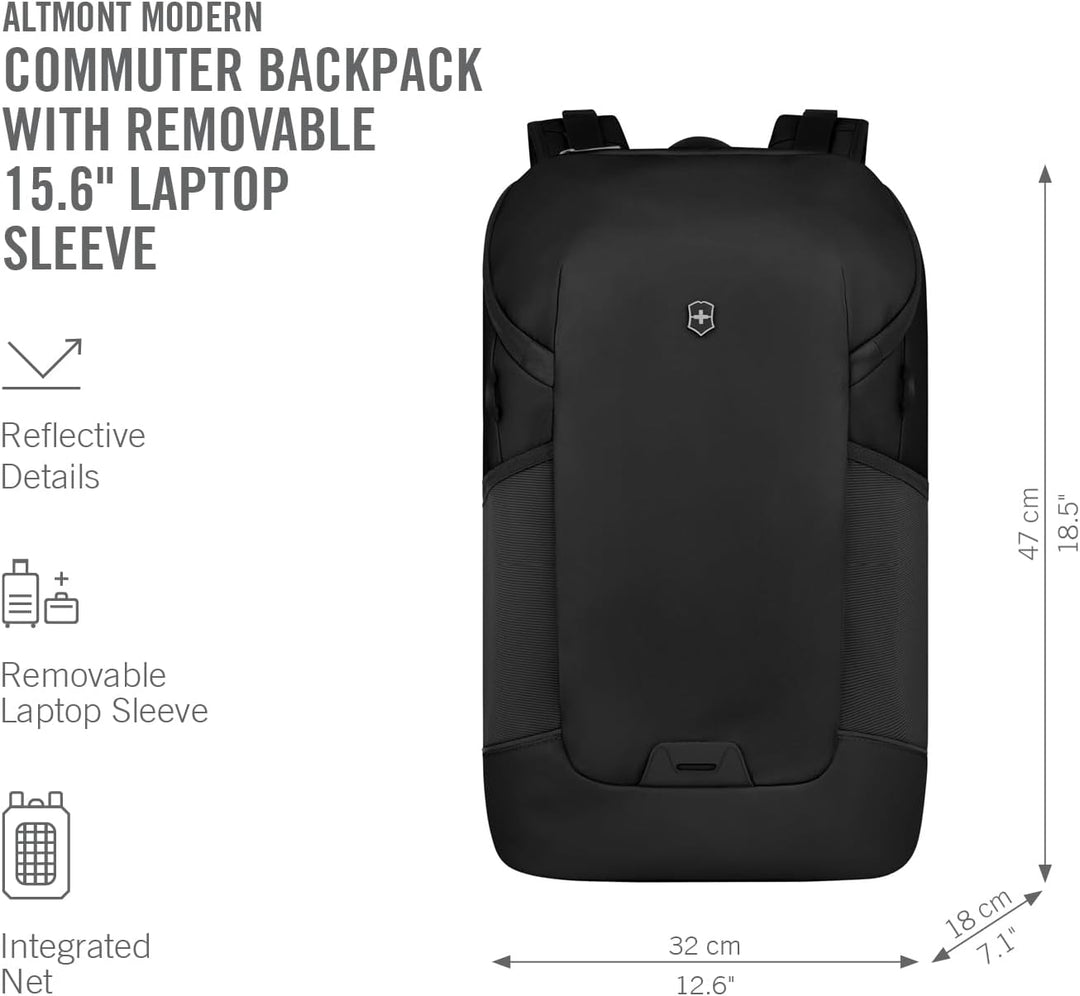 Victorinox Altmont Modern Commuter Backpack, Rucksack mit 15,6 Zoll Laptopfach, Mehrzweck-Daypack, D
