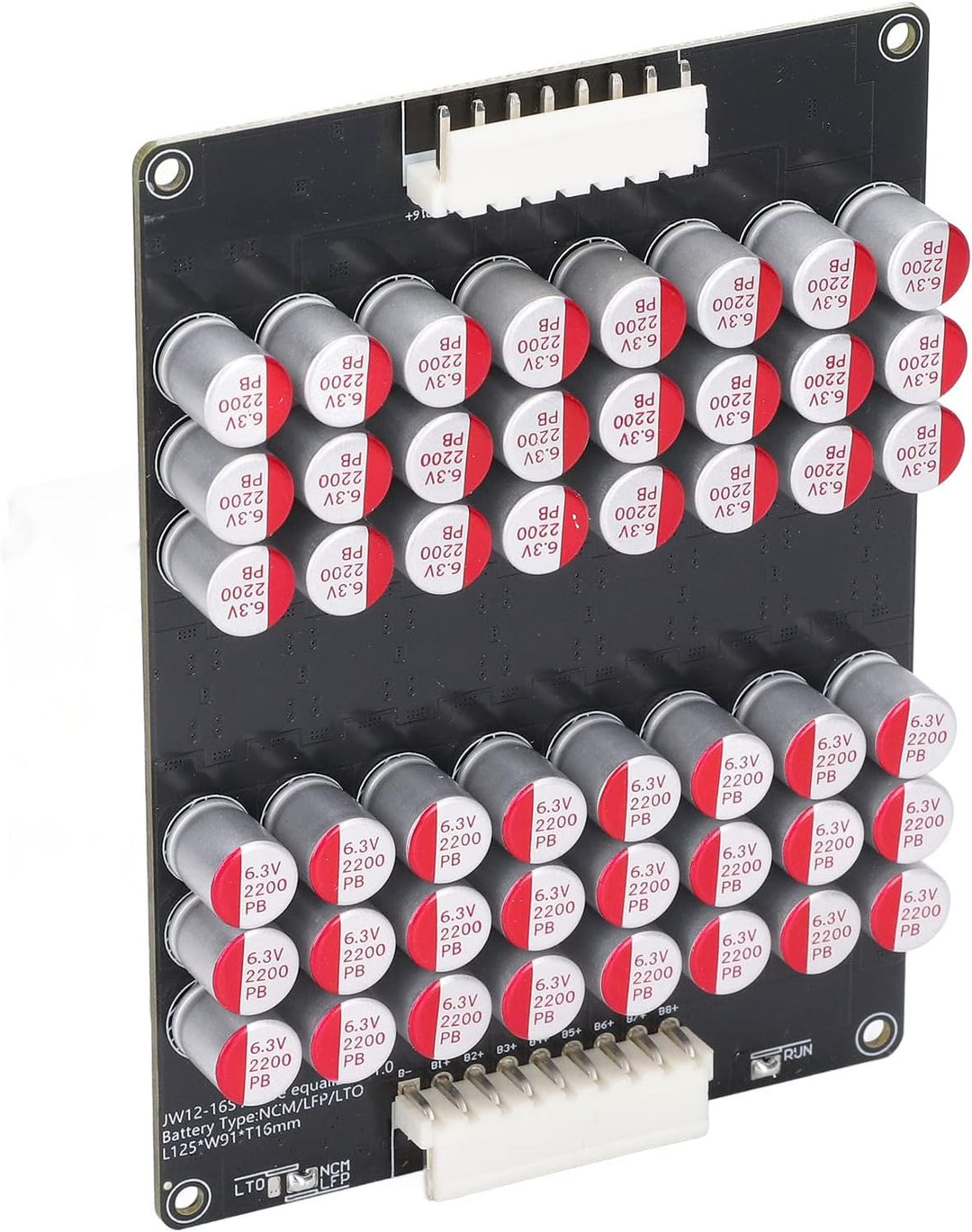 Duokon Batterieaktiver Equalizer, Lithiumbatterie Batteriebalancer Stromversorgungszubehör Stromwand