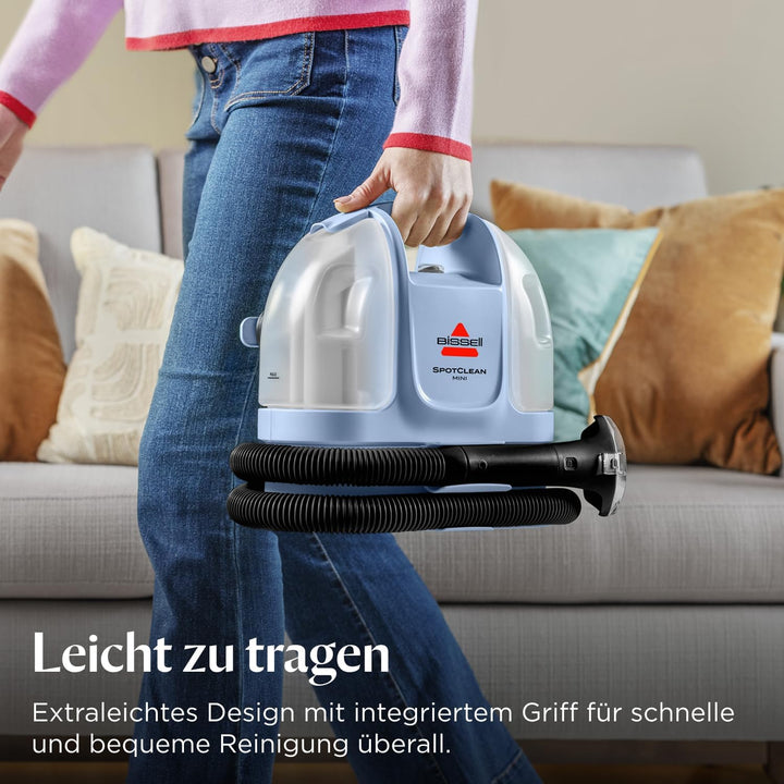 BISSELL SpotClean Mini Polsterreiniger Gerät mit Kabel, Tragbarer Teppichreiniger, Ideal für schnell