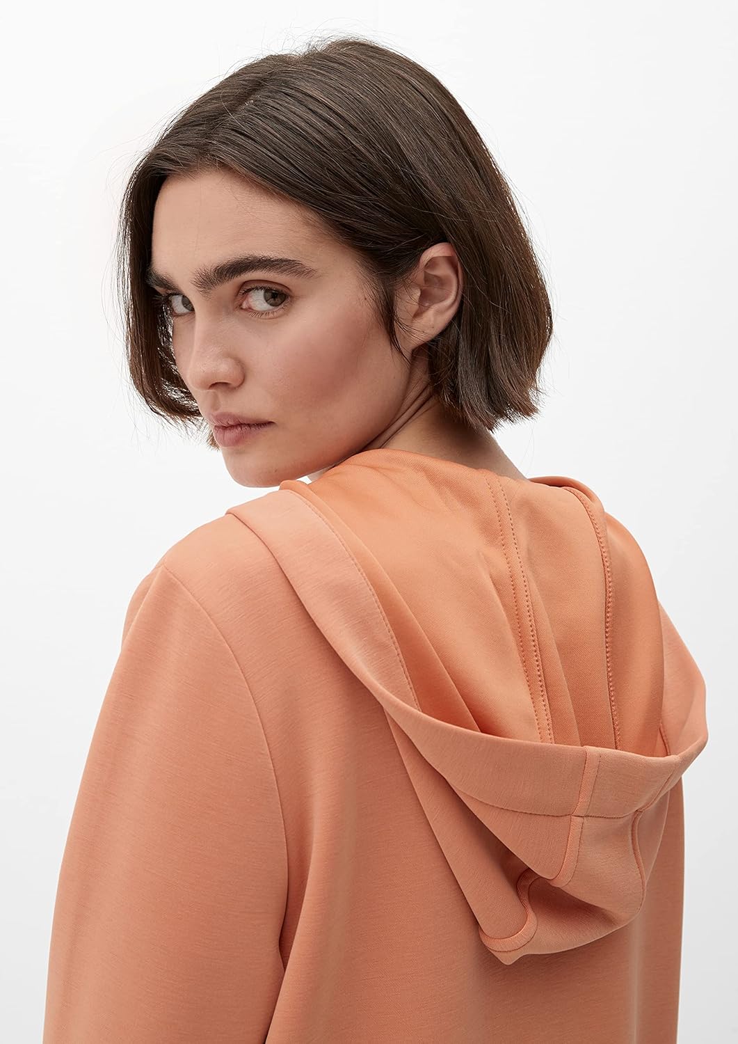 s.Oliver BLACK LABEL Damen Sweatshirt 32 Orange 2275, 32 Orange 2275