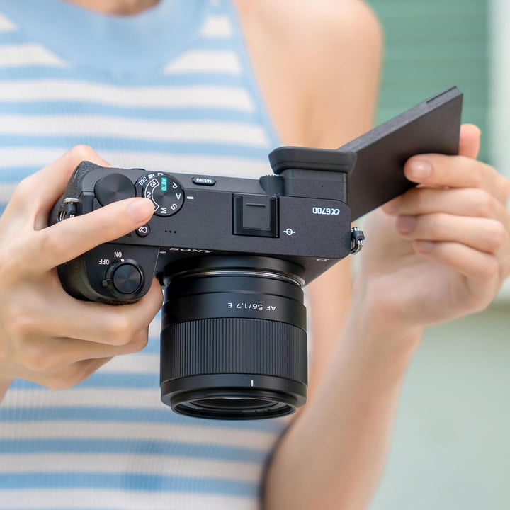 VILTROX 56mm F1.7 f/1.7 AF-Objektiv für Sony E-Mount, APS-C-Festbrennweitenobjektiv mit grosser Blen