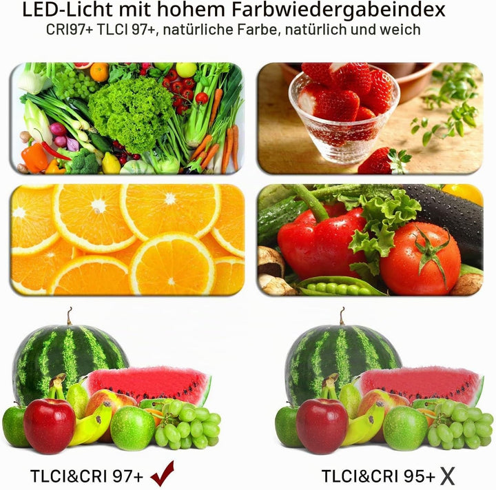 GVM LED Videoleuchte mit Stativ, APP Control 480 LED Fotobeleuchtung für YouTube Studio Videolicht S