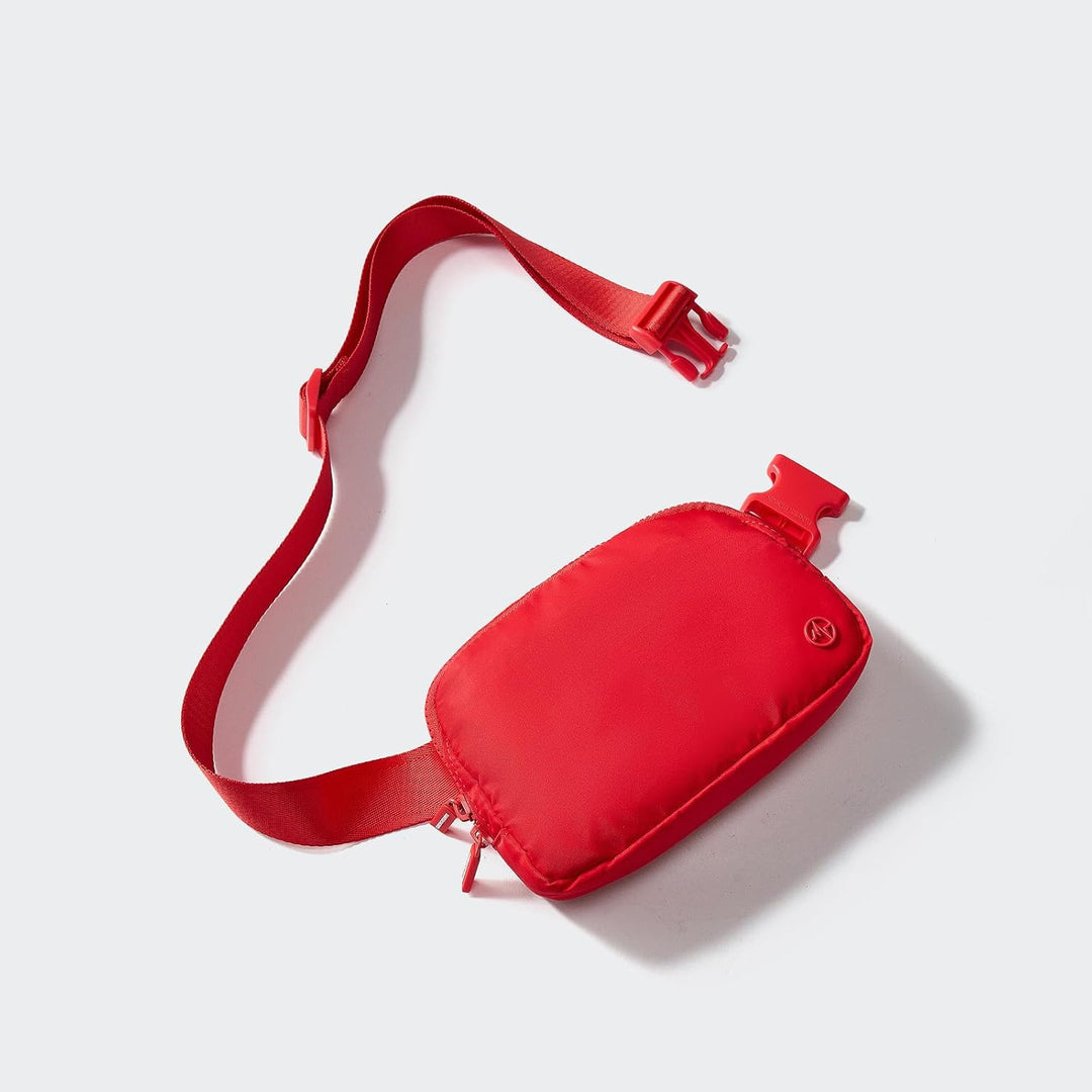 Pander Gürteltasche mit Zwei-Wege-Reissverschluss, Nylon, für Damen, wasserabweisende Hüfttaschen, C