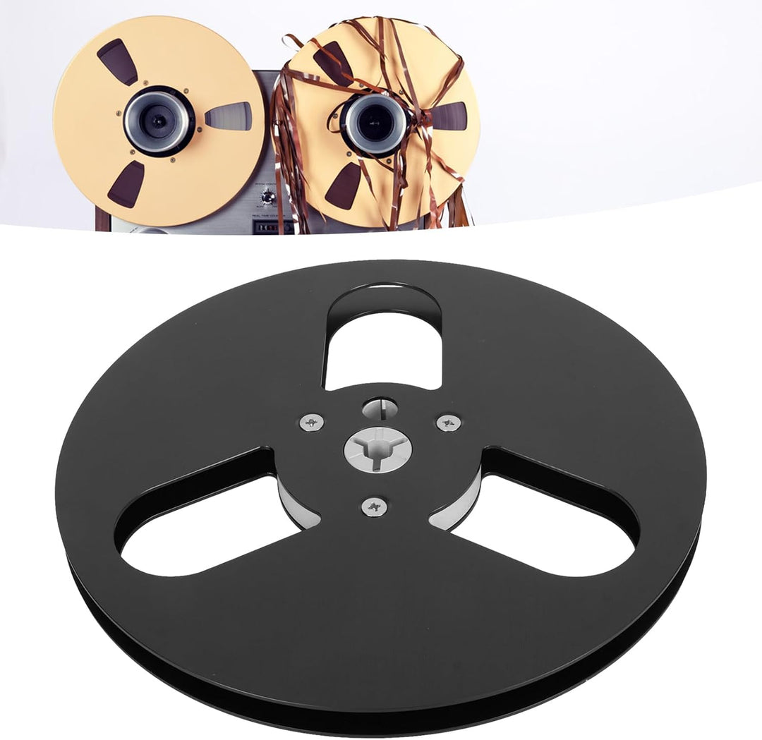 1/4 7 Zoll Leere Bandspule, 3 Löcher, Universeller Windwiderstand, Offene Rolle, Tonband Aufwickelsp