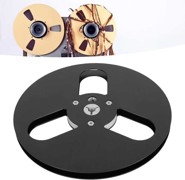 1/4 7 Zoll Leere Bandspule, 3 Löcher, Universeller Windwiderstand, Offene Rolle, Tonband Aufwickelsp