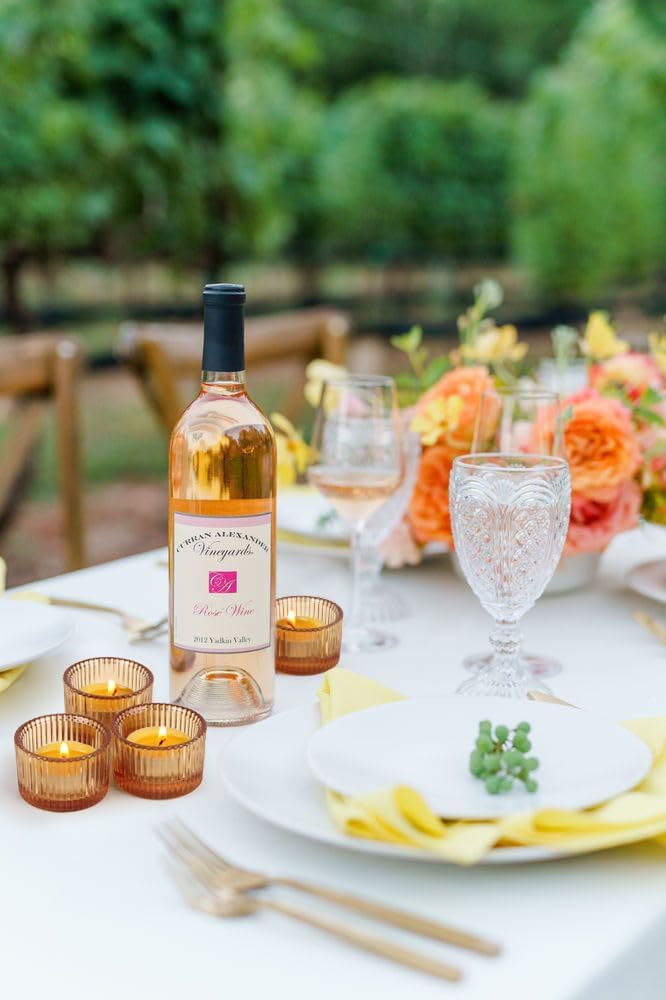 HofferRuffer Teelichthalter, 12 Stück, Glas-Teelichthalter für Abendessen, Hochzeit, Party, Weihnach