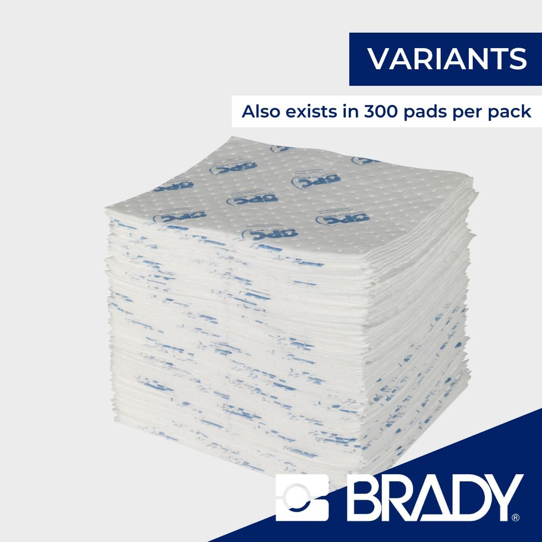 Sxt Oil Absorbent Sheet, 400mm x 500mm, Weiss, 200 Stück
