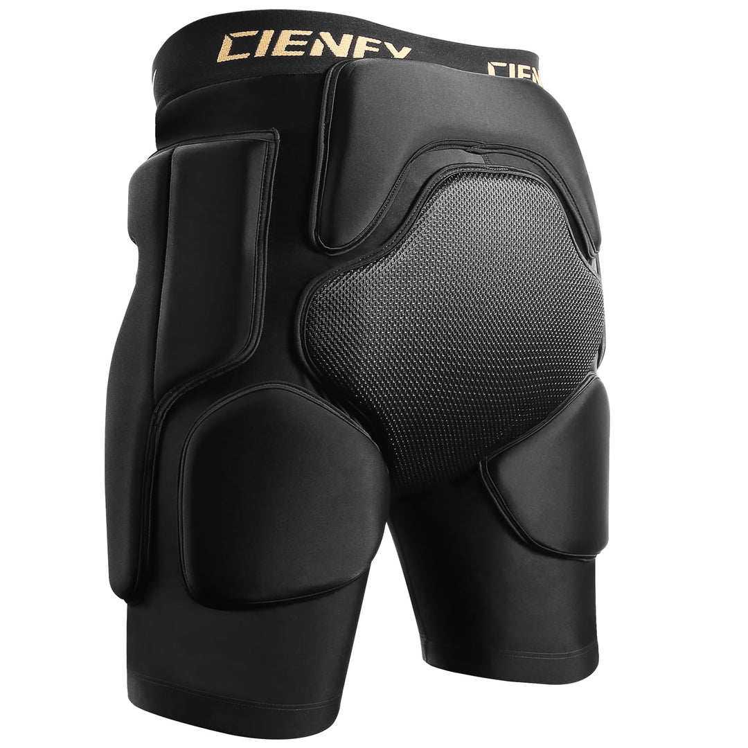 Cienfy 3D hüftschutz Eva protektorenhose gepolsterter Shorts impakthose steissbeinpad für Skifahren