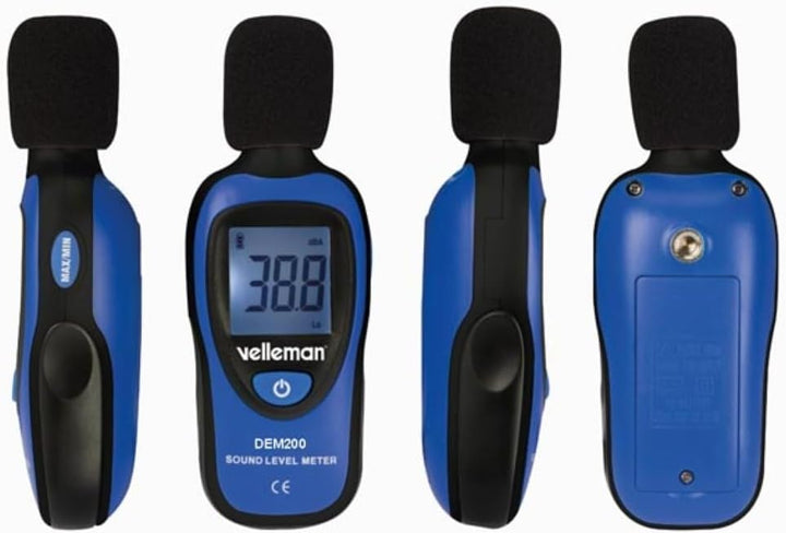 VELLEMAN - DEM200 Digitales Mini-Schallpegelmessgerät 406130