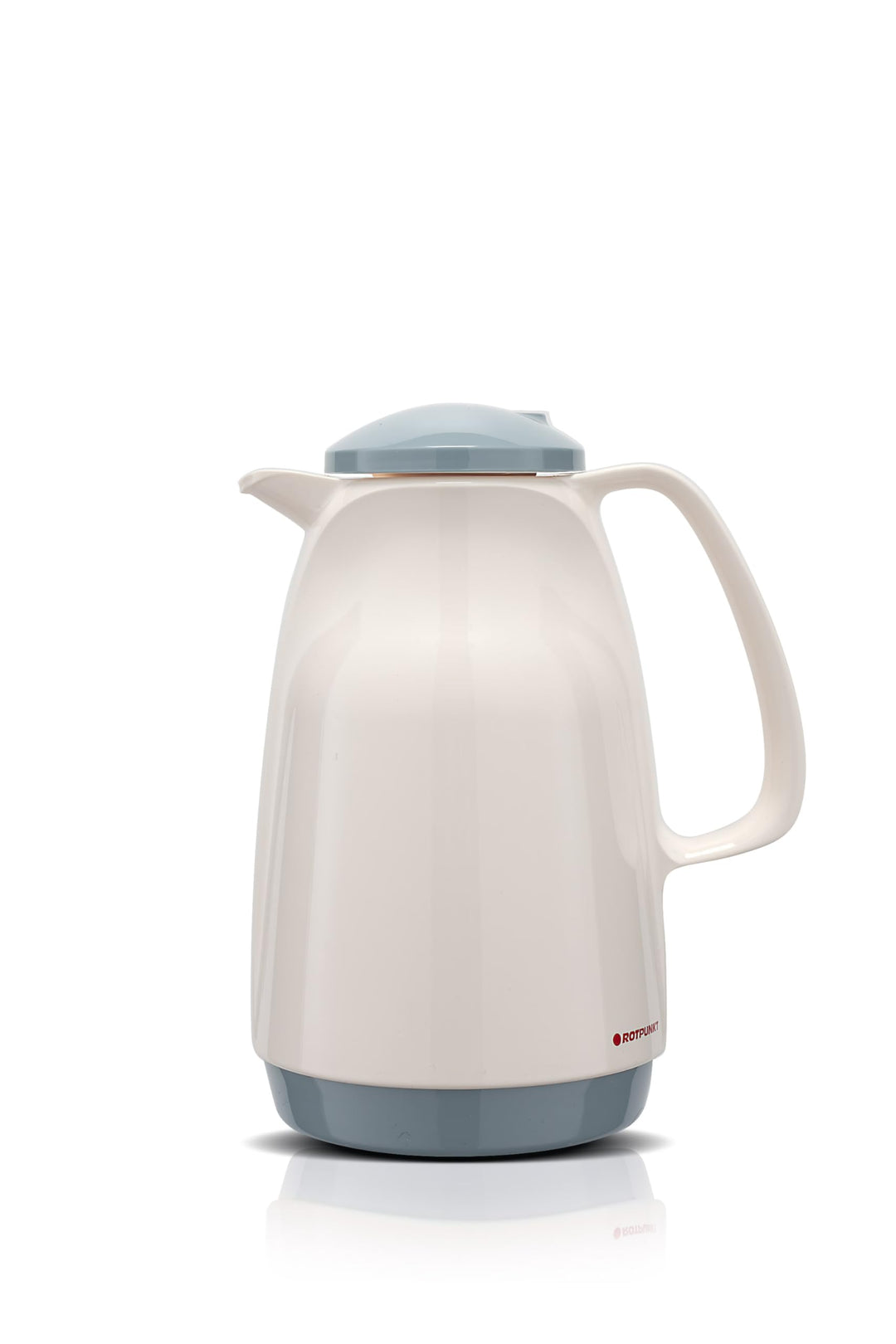 ROTPUNKT Isolierkanne 220 Bella 1,0 l | Zweifunktions-Drehverschluss | BPA Frei- gesundes Trinken |