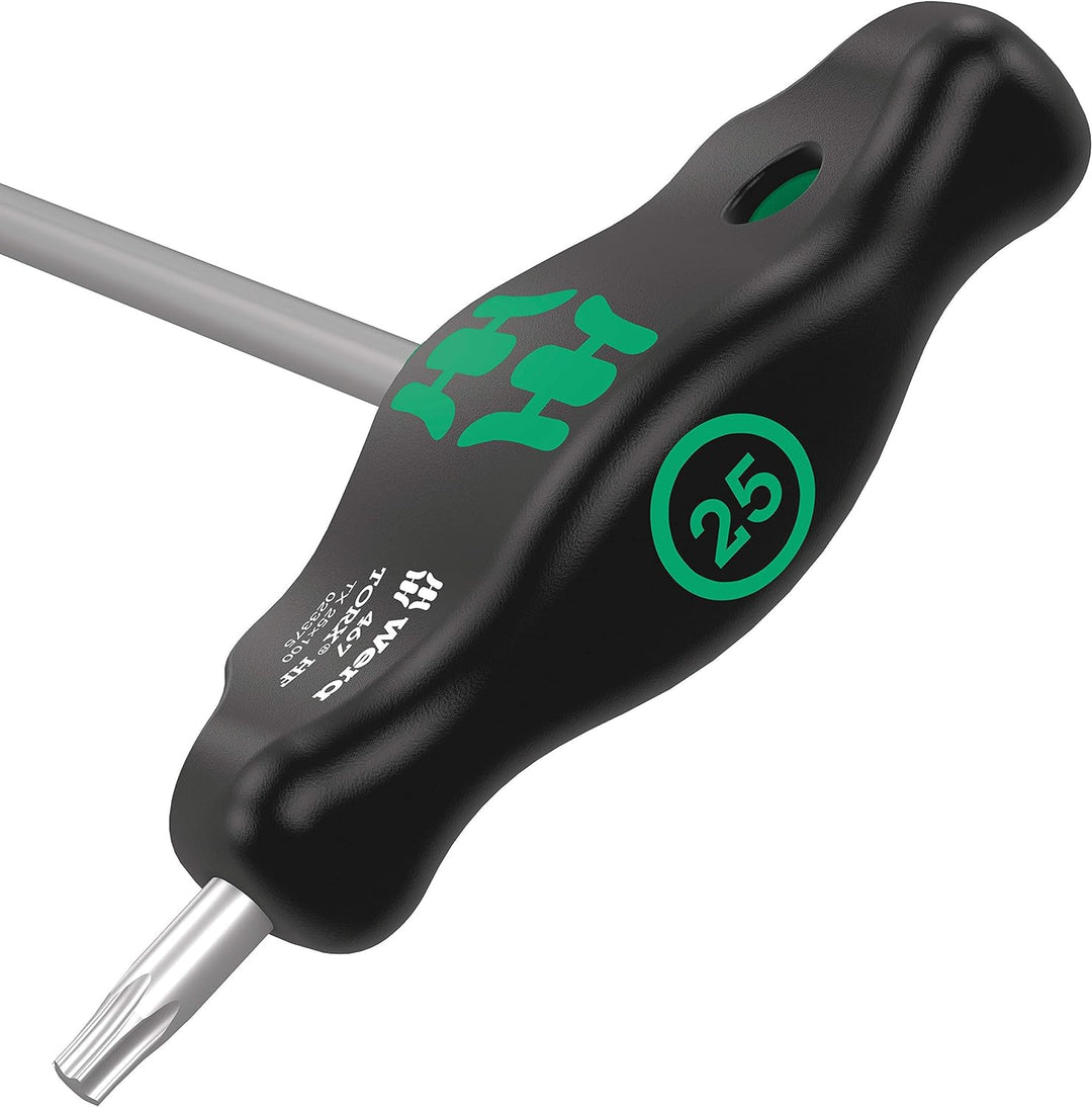 Wera 05023452001 467/7 TORX® HF Set 1, Quergriff-Schraubendrehersatz, TORX® mit Haltefunktion, 7-tei