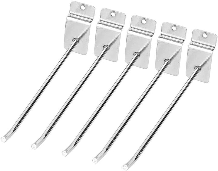 Slatwall Hake Set 25Pcs 6 Zoll Panel Haken Lamelle Wandpaneel Haken Werkzeughalter Kleiderbügel Disp