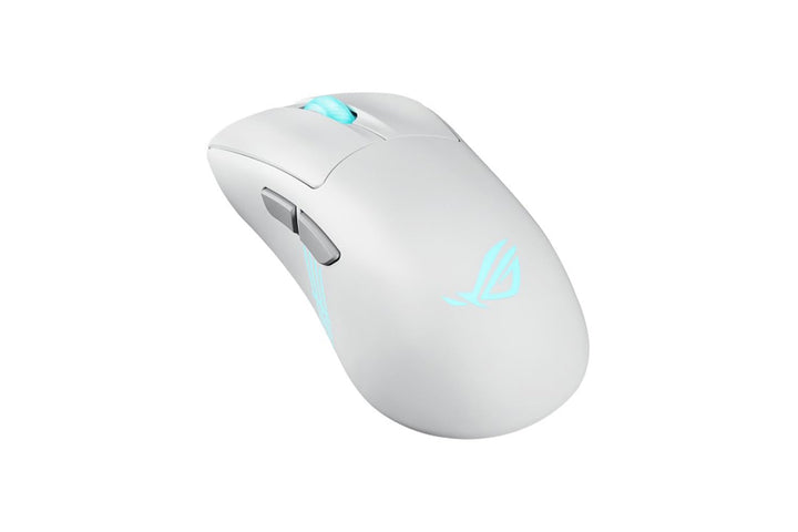 ASUS ROG Keris II Origin White Wireless RGB Gaming-Maus (ergonomisch, FPS Esport 65g leicht, ROG Aim