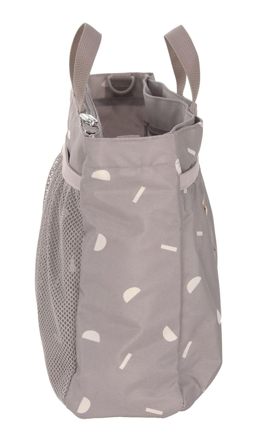 LÄSSIG Baby Kinderwagenorganizer Windeltasche Wickeltasche klein Kulturtasche inkl. Wickelunterlage/