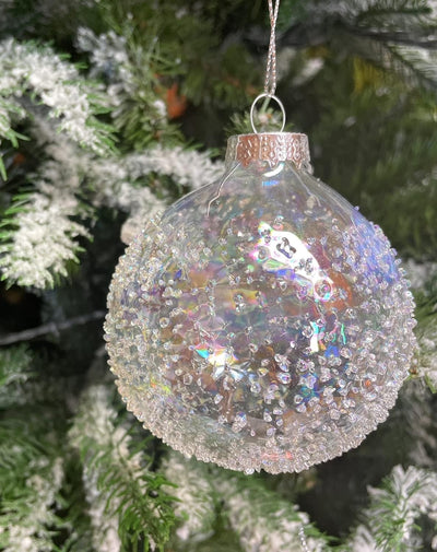 MC Trend 12er Set edle Luxus Glas Weihnachtskugeln Ø 8cm Weihnachtsbaum Kugeln Christbaumkugeln Weih