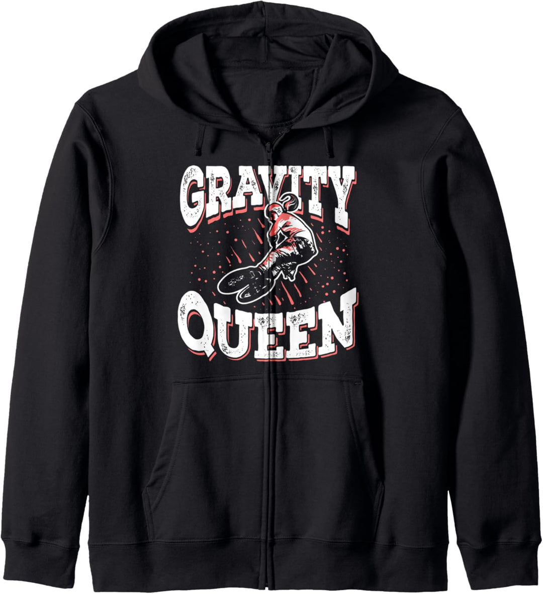 BMX Rad Fahrer Fahrrad BMX Stunt Gravity Queen Kapuzenjacke