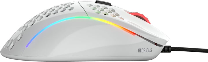 Glorious Gaming Model D Wired Gaming Mouse – superleichtes Wabendesign mit 68 g, RGB-Beleuchtung, er