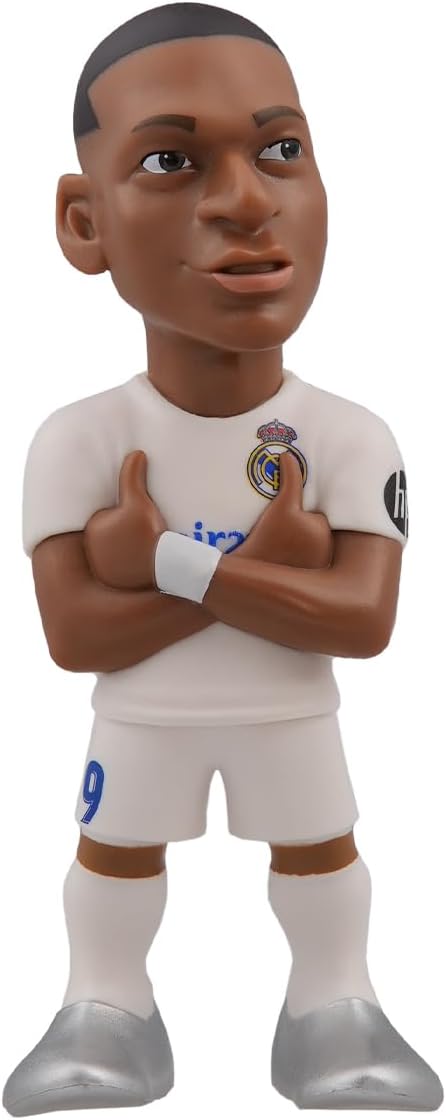MINIX Sammelfigur MN18451 Mbappé, Real Madrid, Sammlerstück, 12 cm, Geschenkidee für Kinder und Erwa