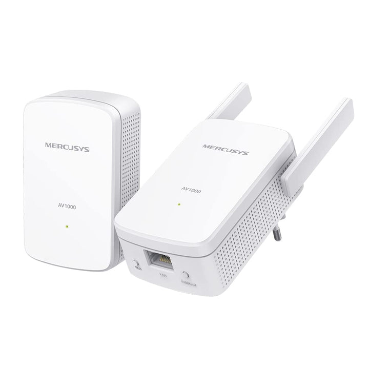 MERCUSYS MP510 Kit, AV1000 Mbps, 300 Mbps auf WiFi, 1 Gigabit-Anschluss, Plug and Play, HomePlug AV2