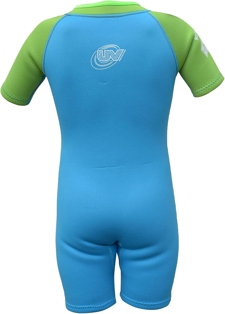 Circle One Unisex Baby Pulse Neoprenanzug Alter 2 Roter Körper/blauer Arm, Alter 2 Roter Körper/blau
