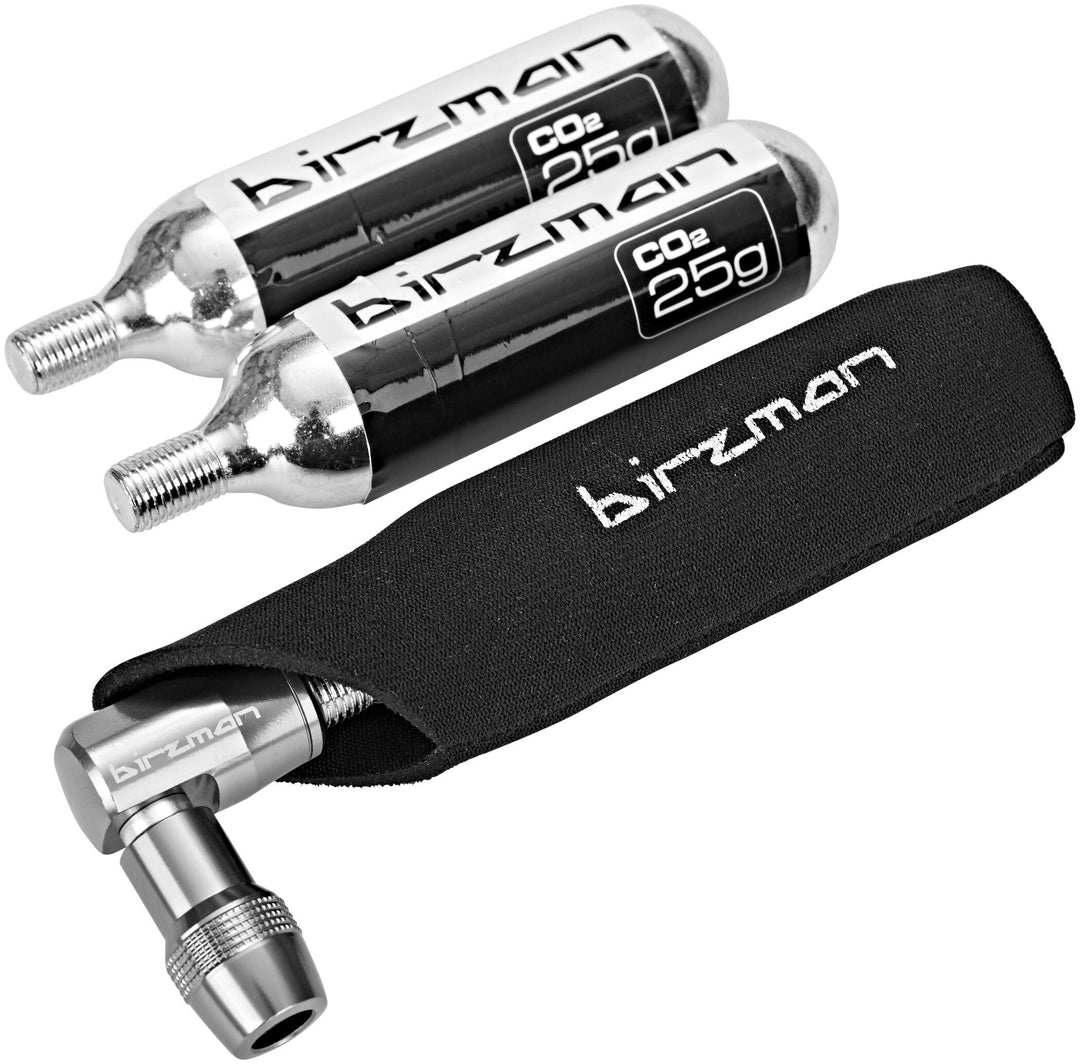 Birzman Zacoo CO2 Kartuschenpumpe 25g Schwarz Einheitsgrösse, Schwarz Einheitsgrösse