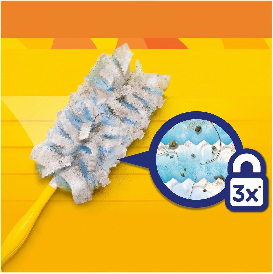 Swiffer Staubmagnet XXL Set 1 Teleskop-Griff plus 2 Staubmagnet-Tücher, 1er Pack (1 x 1 Stück)
