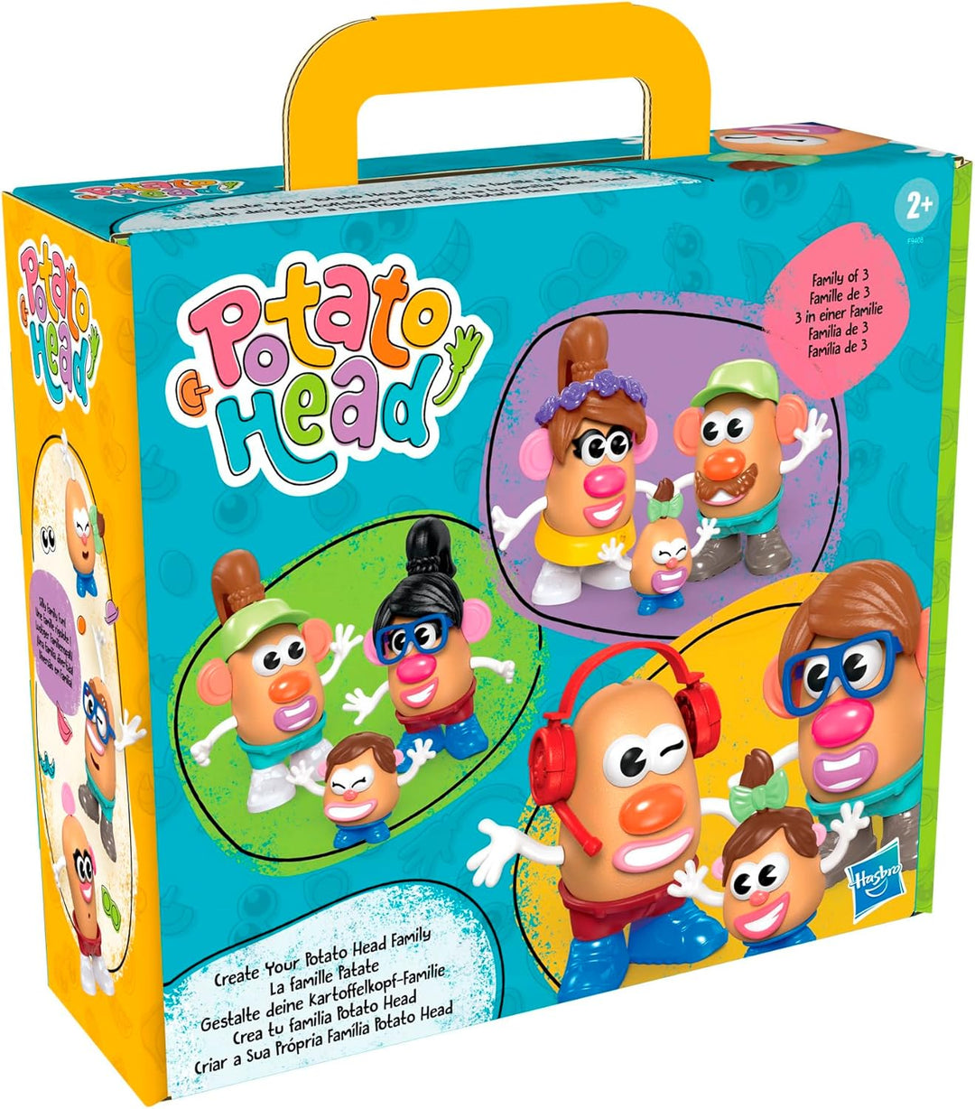 Potato Head Gestalte Deine Kartoffelkopf-Familie Spielzeugset, Kartoffelfarbe, Familie