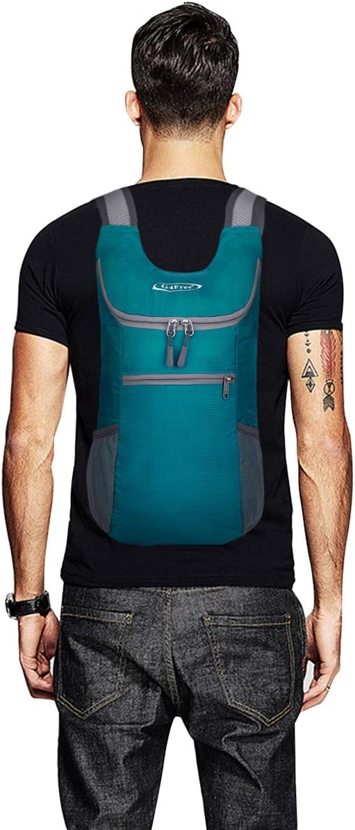 G4Free Ultraleichter 11 l kleiner faltbarer Rucksack für Reisen, Wandern, Radfahren, Wandern oder Me
