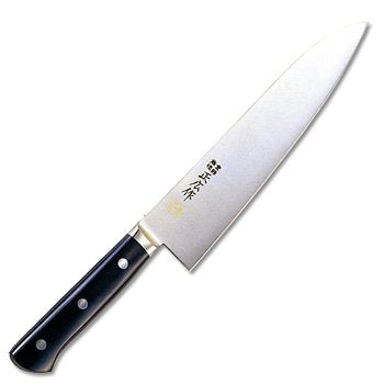 Masahiro MV Arbeitsstahl Brennen Fleischermesser (zweischneidiges) 21cm 14811 (Japan-Import)