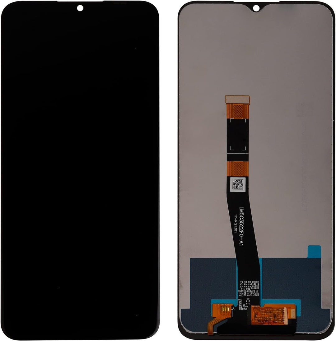 swark LCD Display Kompatibel mit Moto G50 5G (Schwarz ohne Rahmen) Touchscreen Bildschirm Digitizer