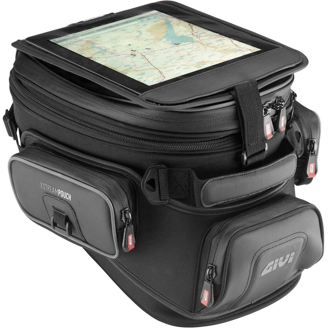 Givi Tankrucksack Set XS308 16 - 25 ltr. (M) Schwarz, 16 - 25 ltr. (M) Schwarz