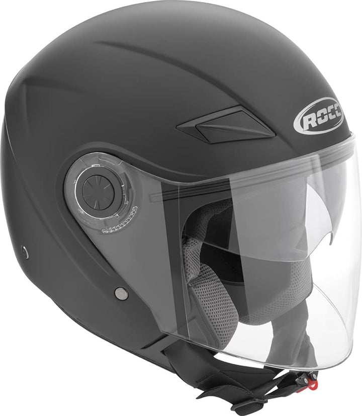 ROCC 230 UNI Jethelm (Black Matt,M), M