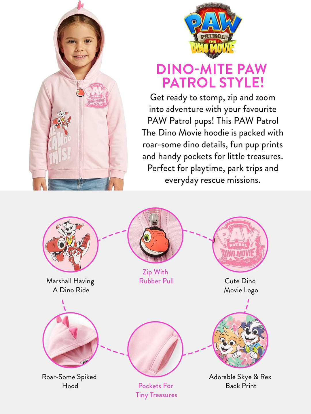PAW PATROL Pullover Mädchen, Skye Und Marshall Pulli Mädchen 110, 110