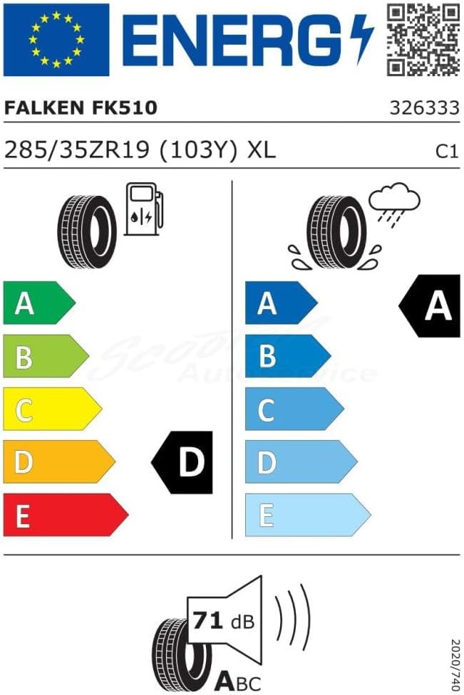 Falken Azenis FK-510 XL MFS - 285/35R19 103Y - Sommerreifen