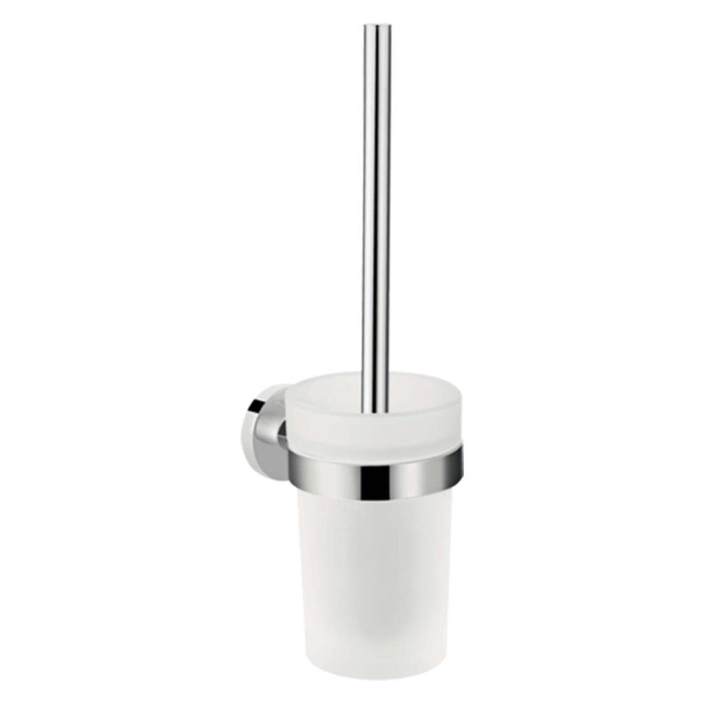 hansgrohe Logis Universal WC-Bürste (mit Halter, Wandversion) Chrom WC Bürstenhalter, WC Bürstenhalt