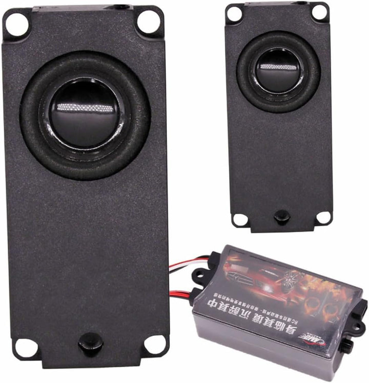 2,4 Ghz Rc Auto Motorgeräusch Simulator Mit Drosselklappen Sound Kompatibel Mit Gebürstetem Und Bürs
